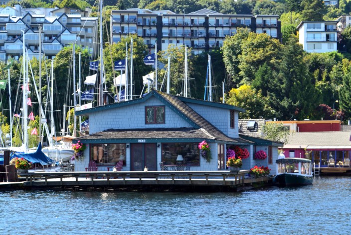 The Sleepless in Seattle houseboat